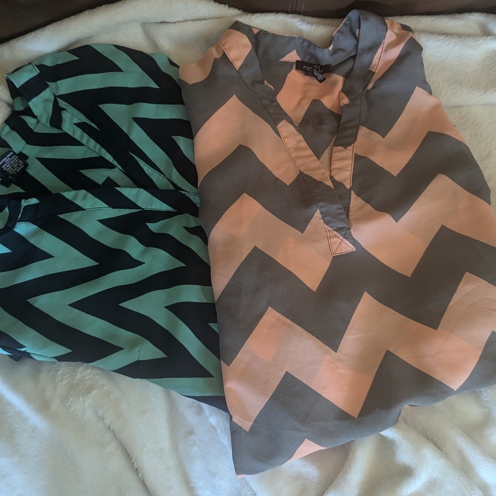 Two Rue21 Blouses